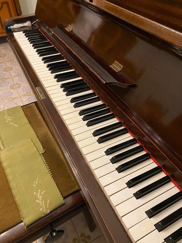 Pianoforte verticale usato - pianoforte,