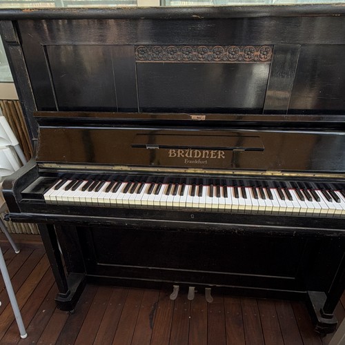 Brüdner pianoforte verticale - brüdner,